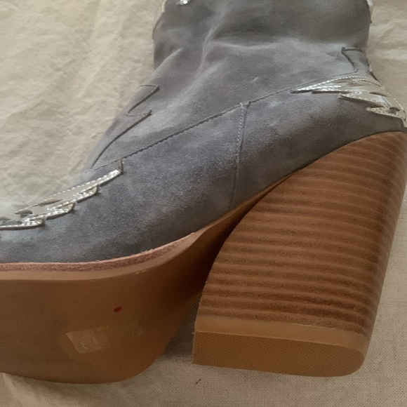 Free people Jeffrey Campbell dolly boots size 7 new without box - Picture 5 of 12